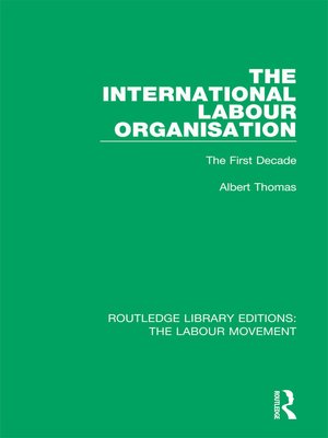 cover image of The International Labour Organisation